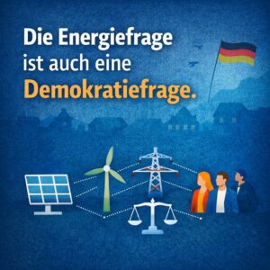Energie und Demokratie verknüpft